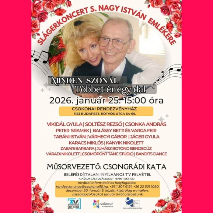 Készül az újabb S.Nagy István emlékkoncert