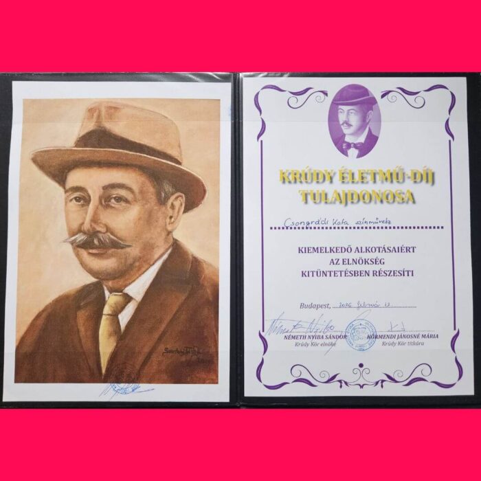 Csongrádi Kata dalszövegei önálló költeményekként a Krúdy Antológiában (7)